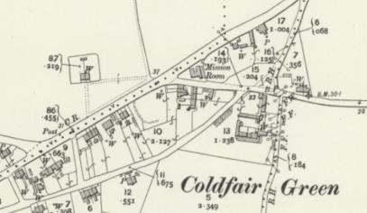 St Lukes OS map